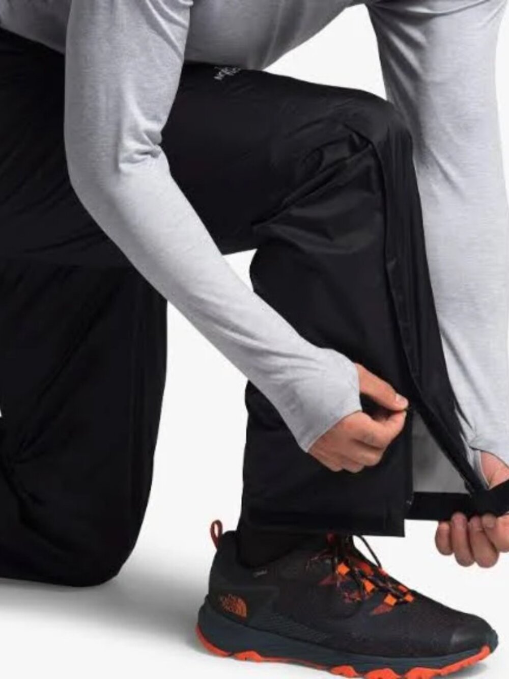 The North Face Venture 2 Waterproof Rain Pants – Black – Men's Size Large (L/G)